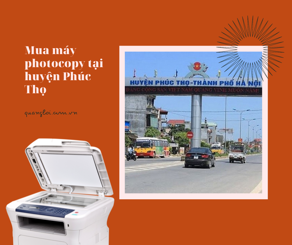 Mua máy photocopy tại huyện Phúc Thọ